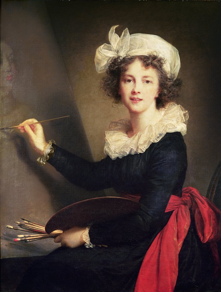 Selbstbildnis, 1790 von Elisabeth Louise Vigee-Lebrun