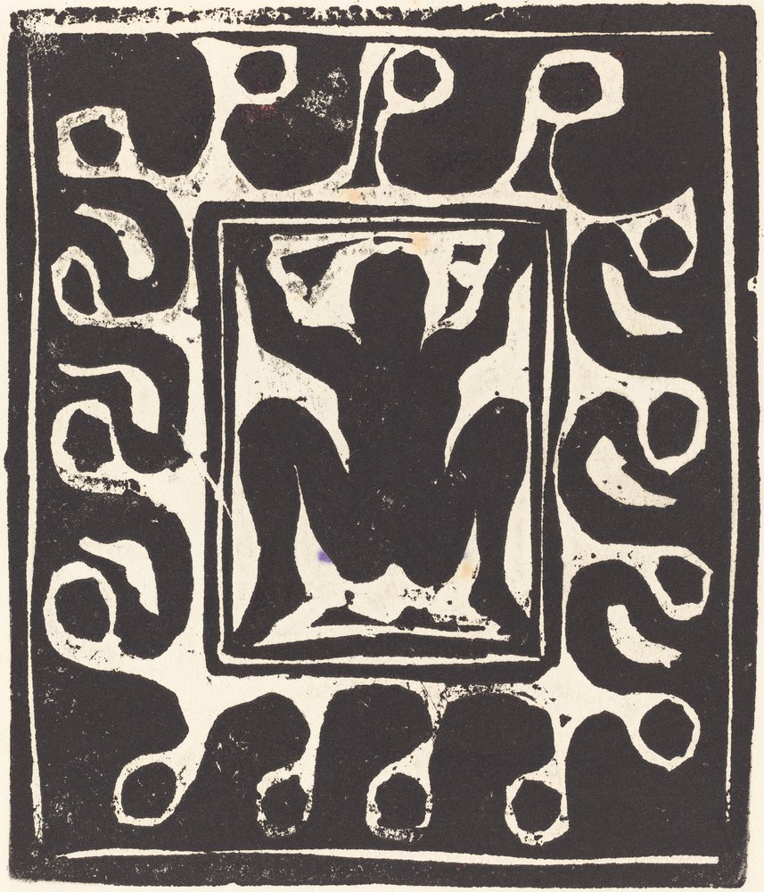 Nackte Tänzerin von Ernst Ludwig Kirchner