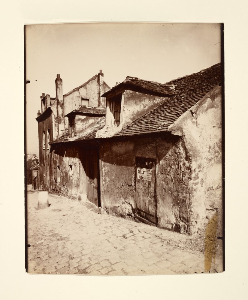 Montmartre Maison de Musette von Eugène Atget