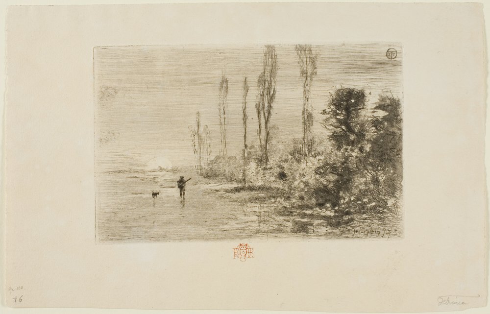 Herbstmorgen von Felix Hilaire Buhot