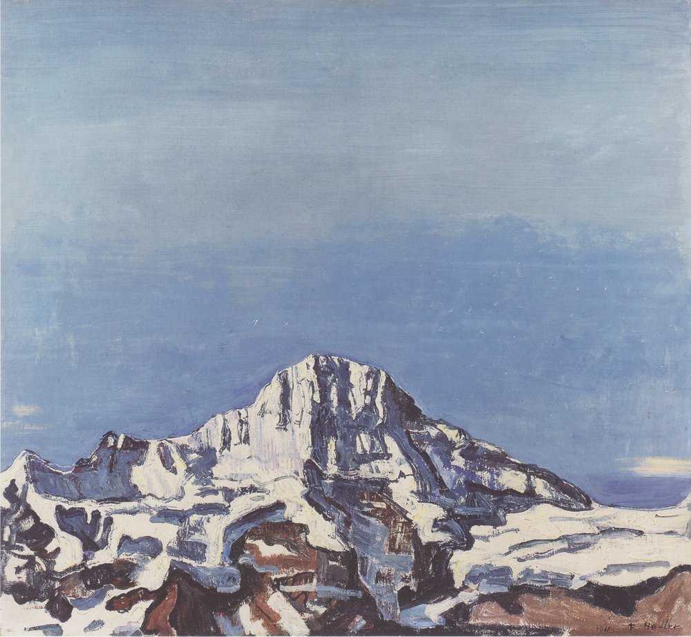 Das Breithorn von Ferdinand Hodler
