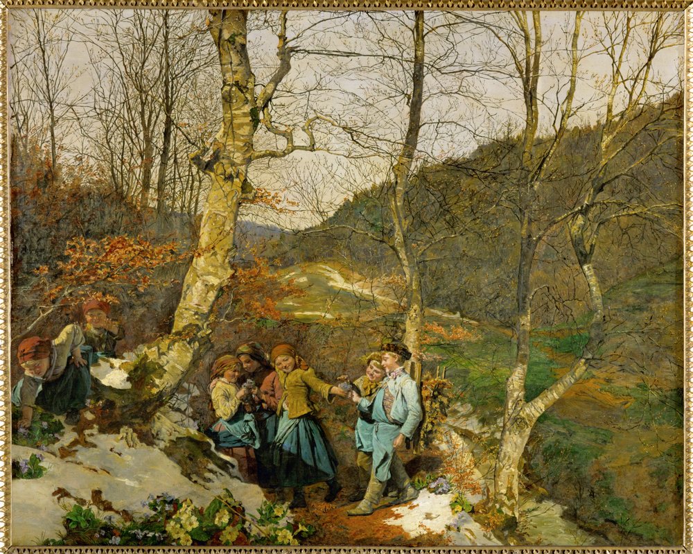 Frühling im Wienerwald von Ferdinand Georg Waldmüller