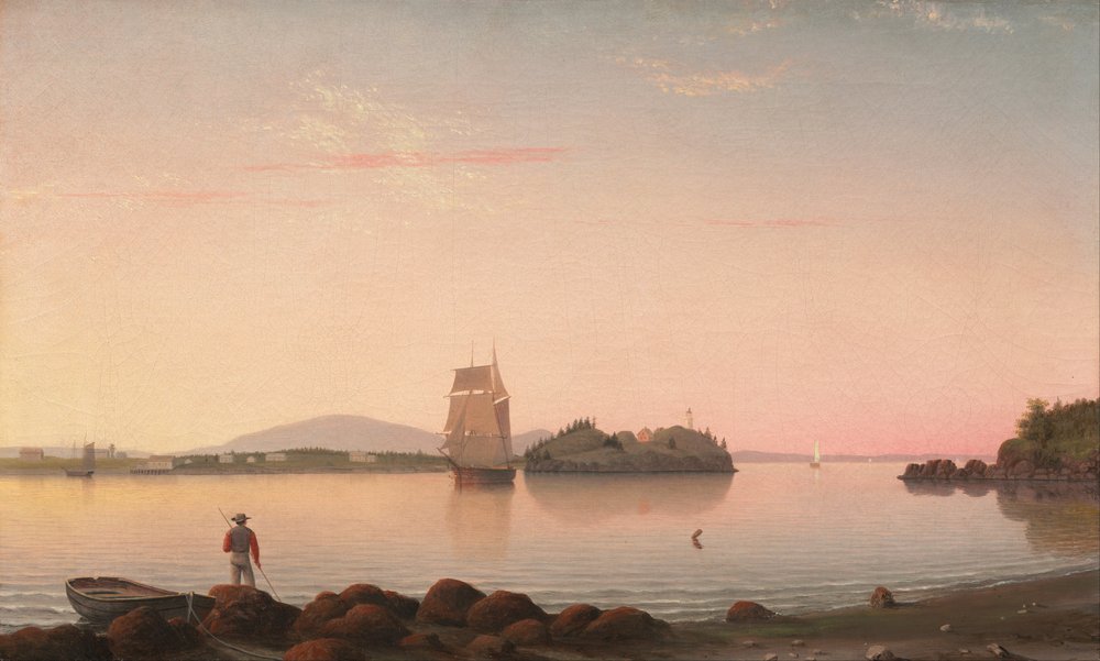 Owls Head, Penobscot Bay, Maine von Fitz Henry Lane