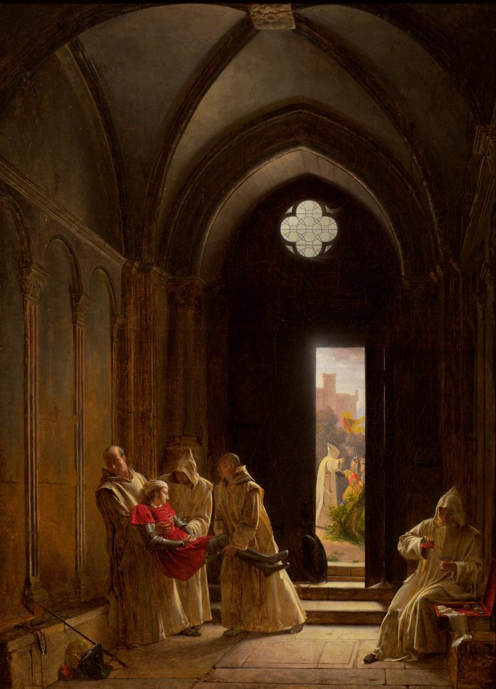 Tod des Prinzen de Talmont von Fleury François Richard