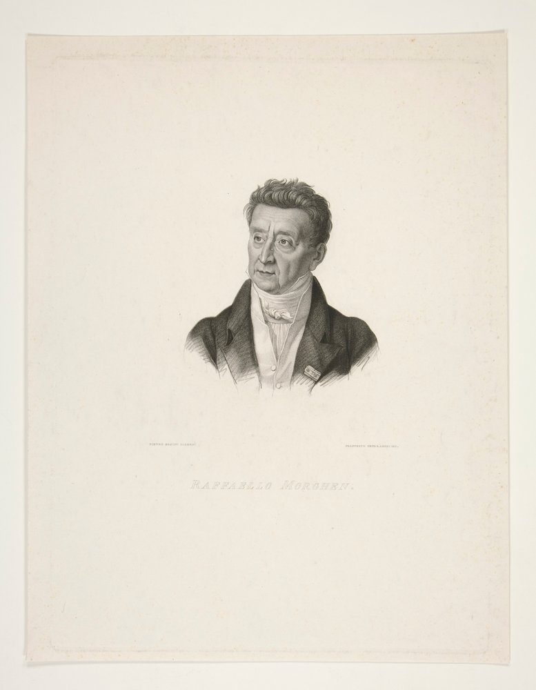 Porträt von Raphael Morghen von Francesco Vendramini