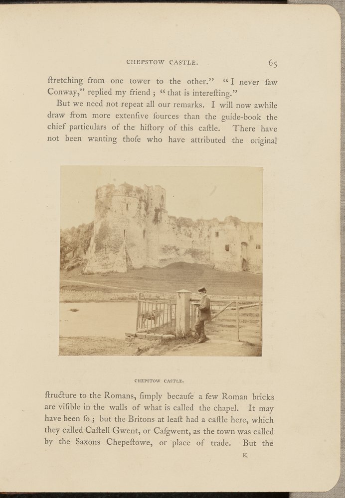 Chepstow Castle von Francis Bedford