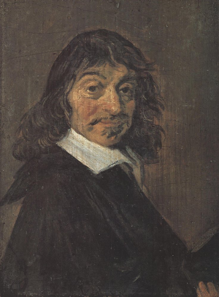 Porträt von René Descartes (1596-1650) von Frans Hals