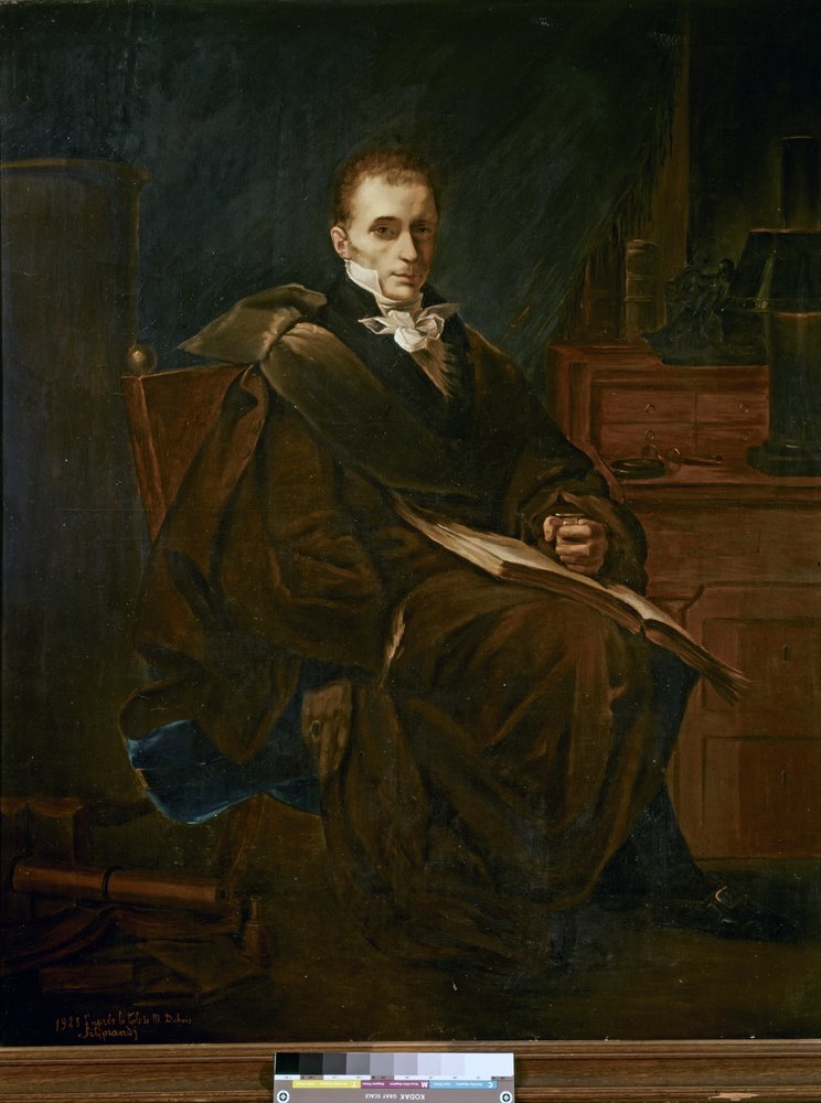 Porträt von René-Théophile-Hyacinthe Laennec von French School