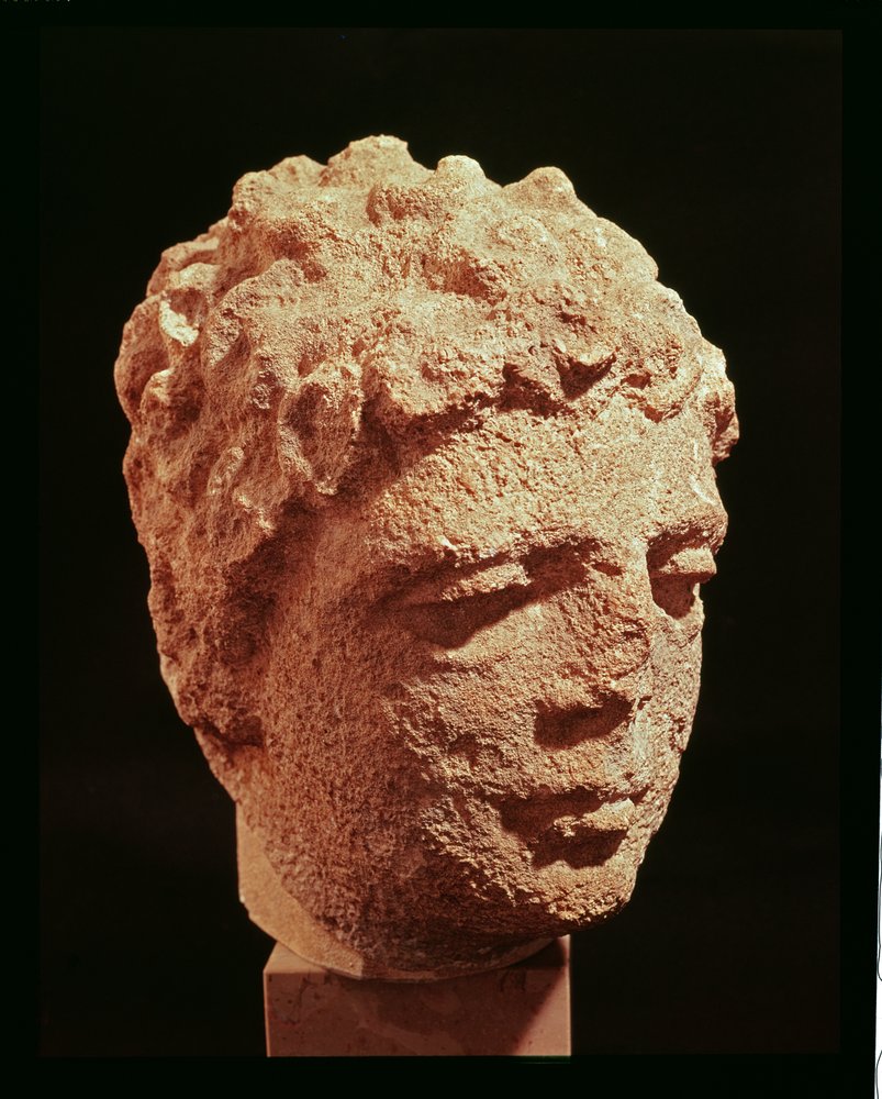Kopf einer Gottheit von Gallo-Roman