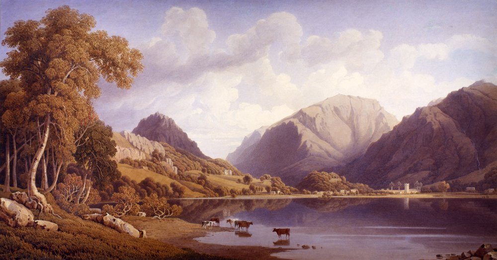Grasmere, ca. 1830 von George Fennel Robson