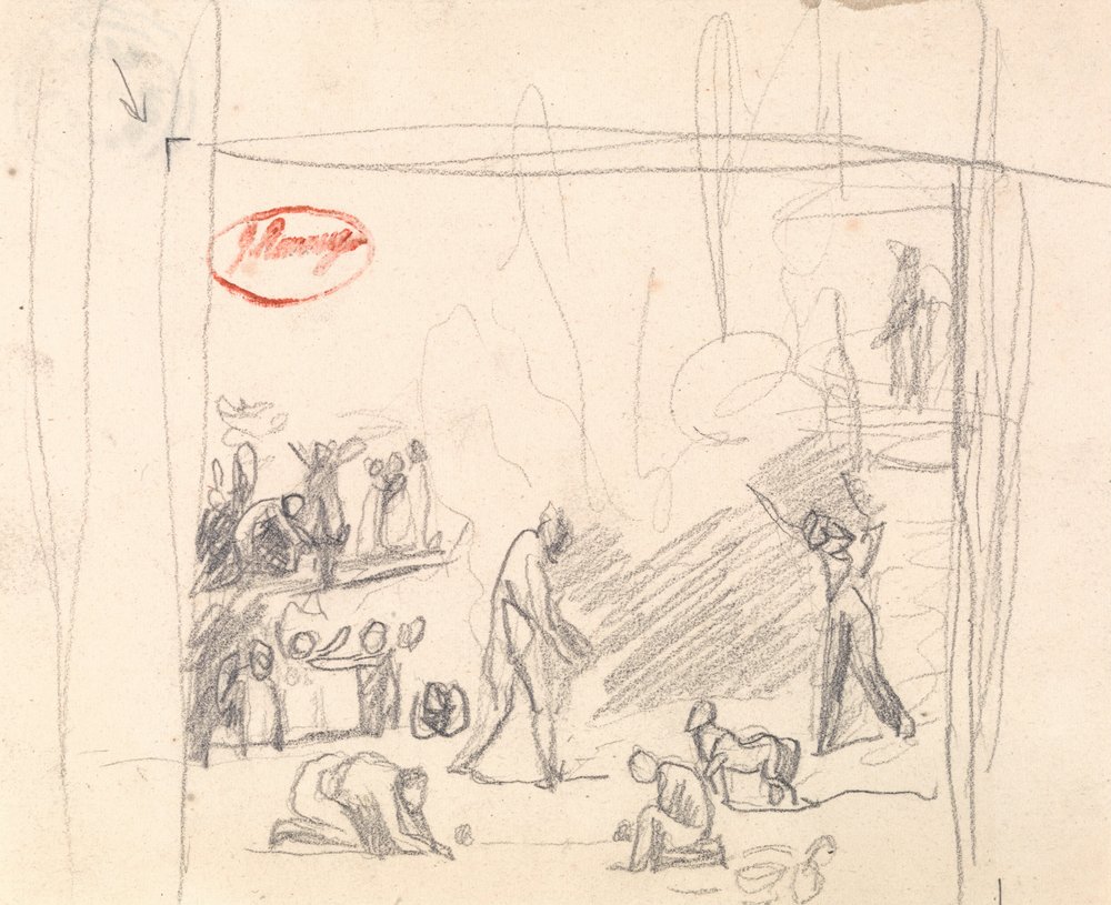 Unidentifizierte Motive von George Romney