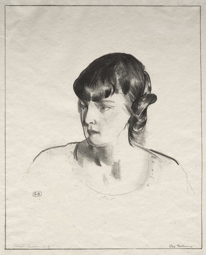 Fräulein Tate von George Bellows