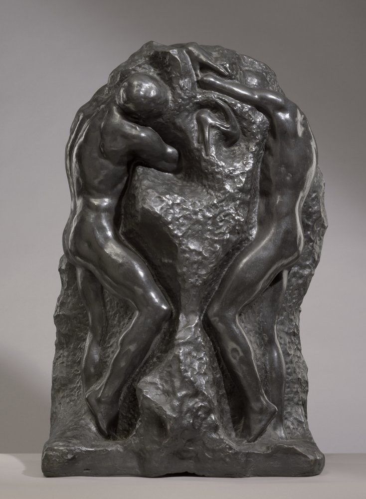 Brüderliche Liebe, modelliert 1886-87 von George Grey Barnard