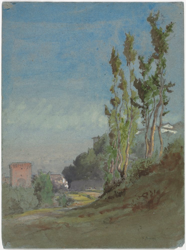 Albano, Italien von George Snr. Inness