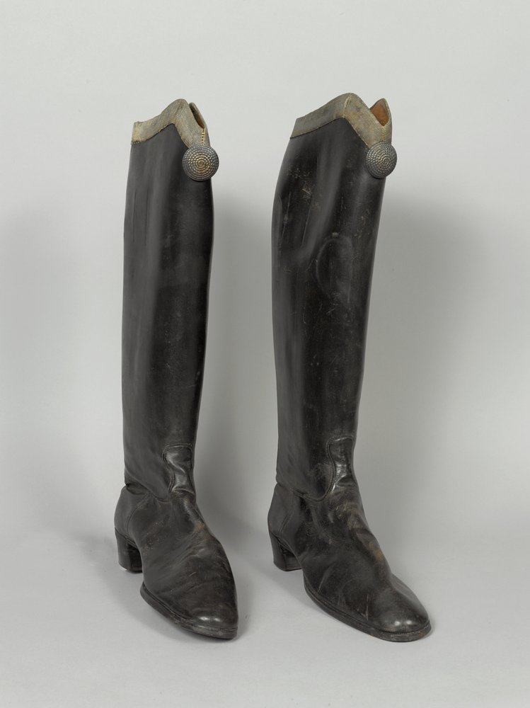 Stiefel, 3. von Zieten-Husaren, getragen von HRH Der Herzog von Connaught, vor 1914 von German School