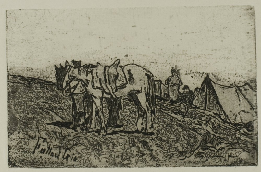 Manöver von Giovanni Fattori
