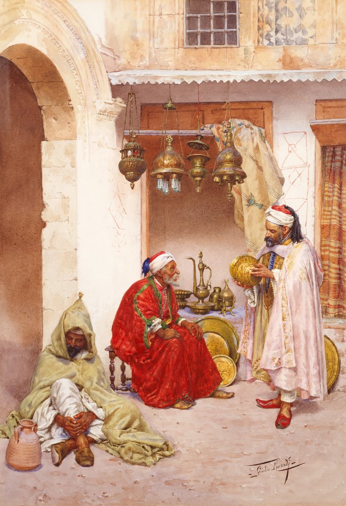 Im Souk von Giulio Rosati