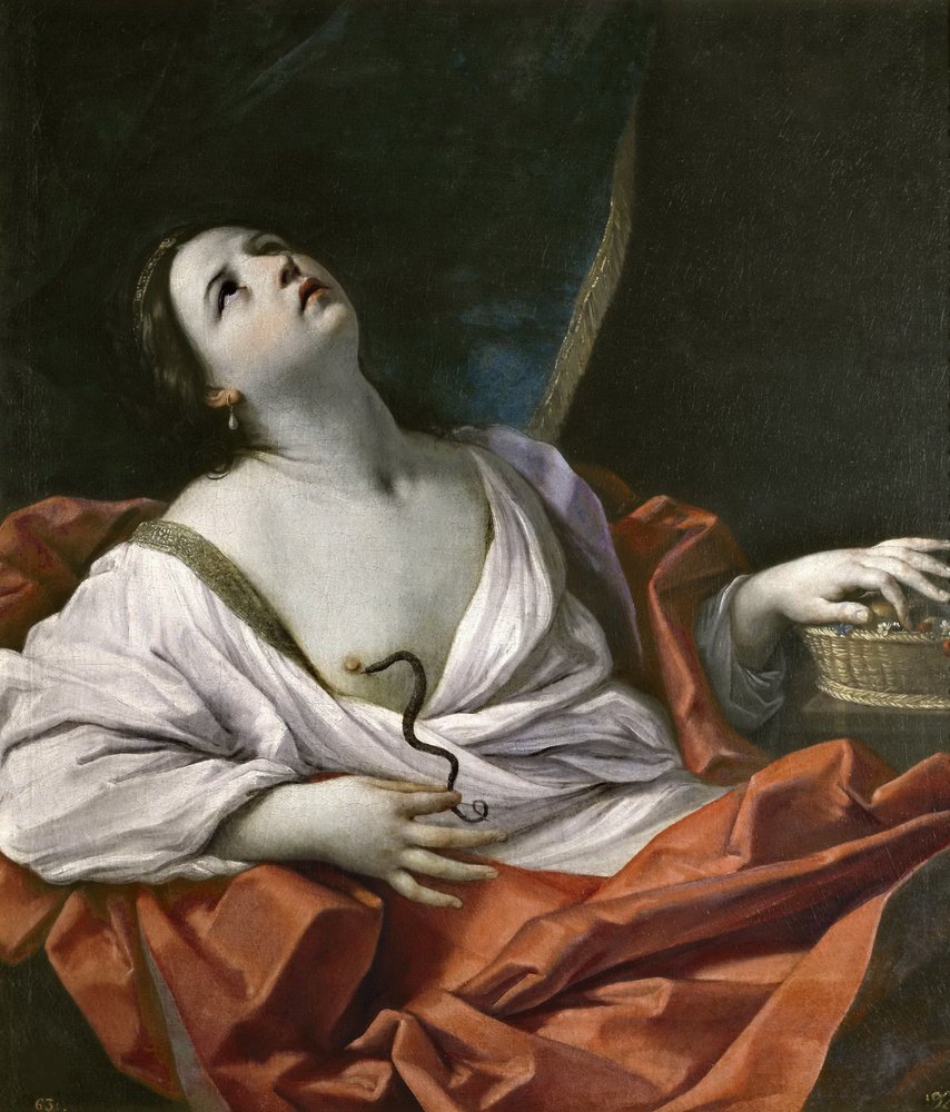 Der Tod der Kleopatra, um 1640 von Guido Reni
