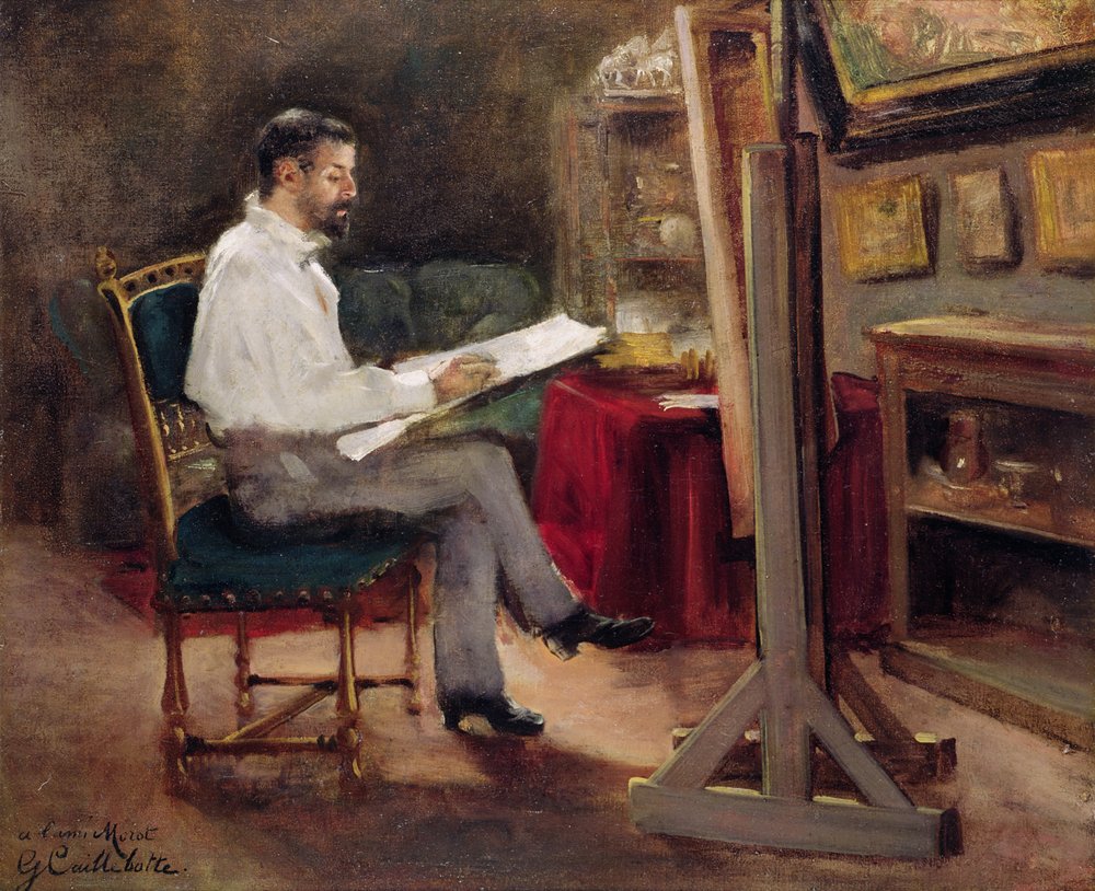 Der Künstler Morot in seinem Atelier, ca. 1874 von Gustave Caillebotte