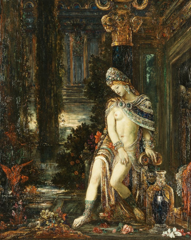Susanna und die Alten, um 1895 von Gustave Moreau