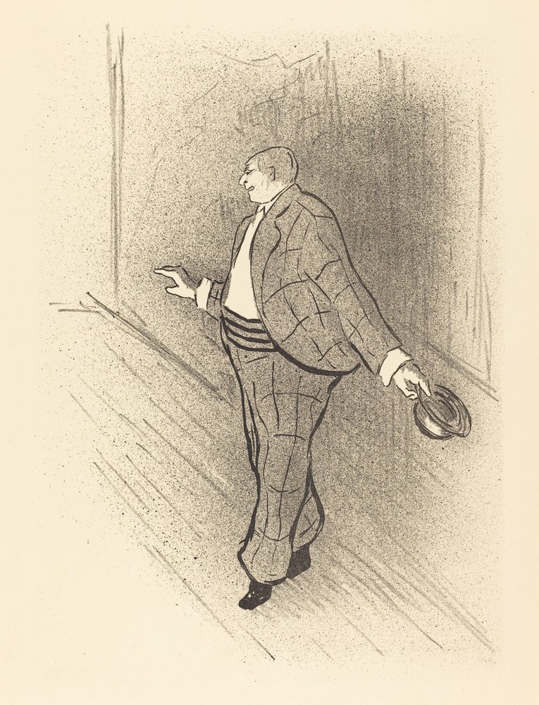 Amerikanischer Sänger von Henri-Gabriel Ibels