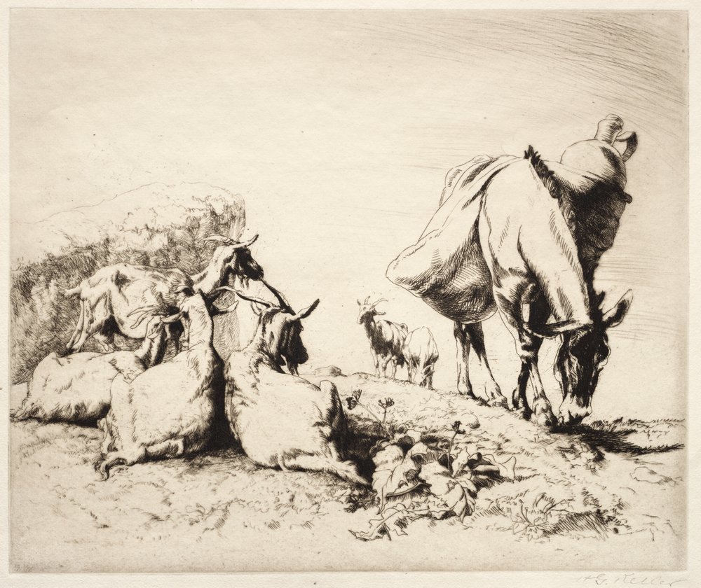 Ein Straßenrand in Spanien von Henry Keller