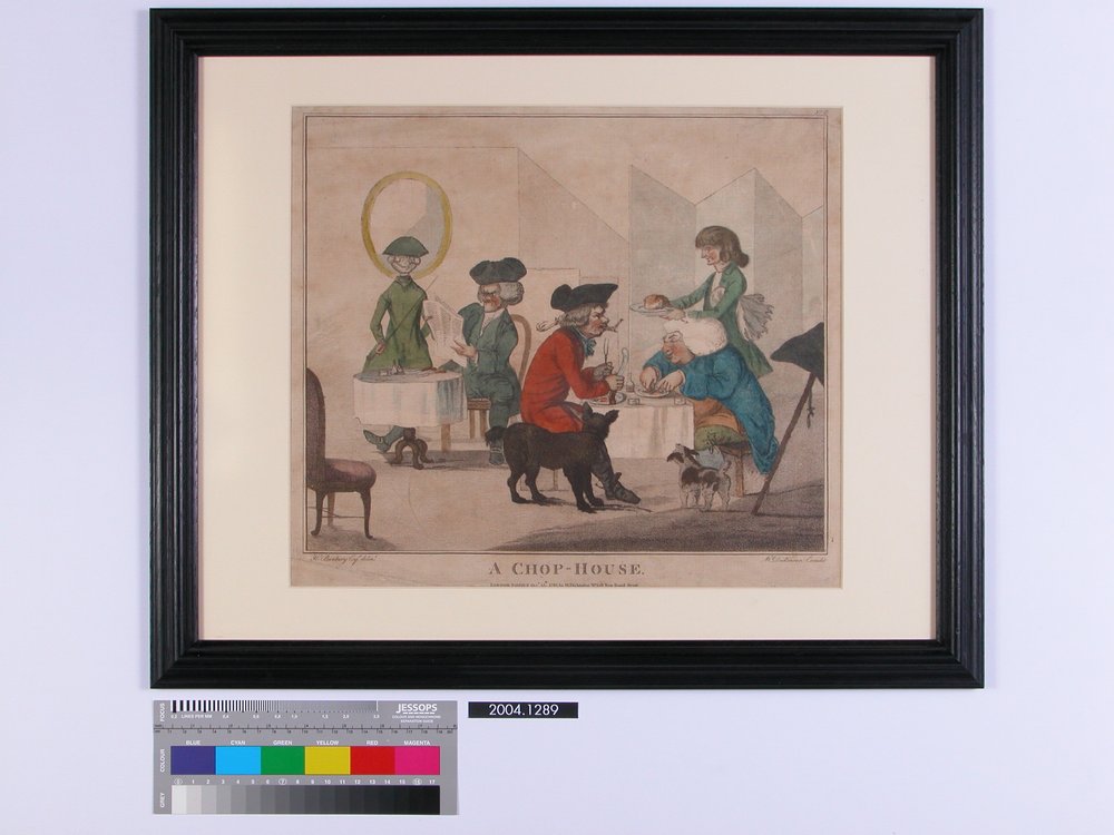 Ein Gasthaus, 1781 von Henry William Bunbury