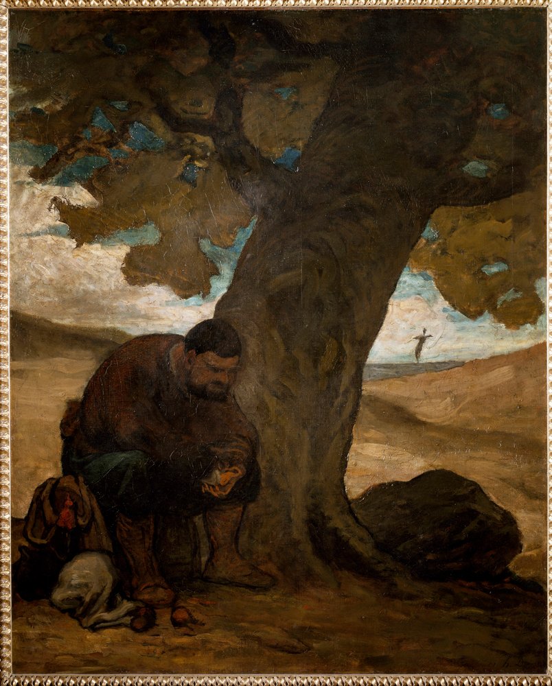 Sancho Panza von Honoré Daumier