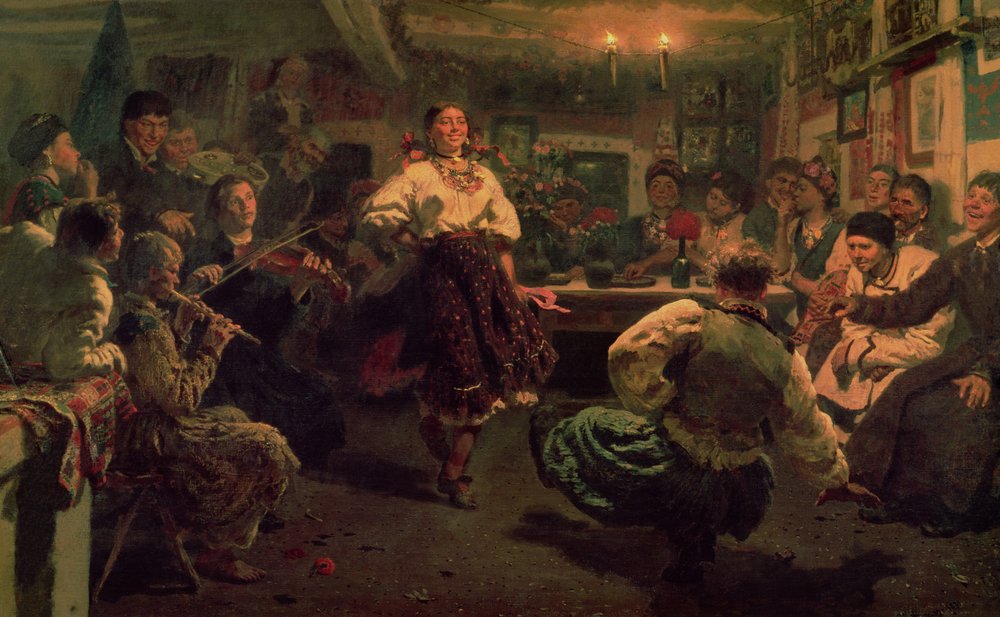 Ländliches Fest, 1881 von Ilya Efimovich Repin