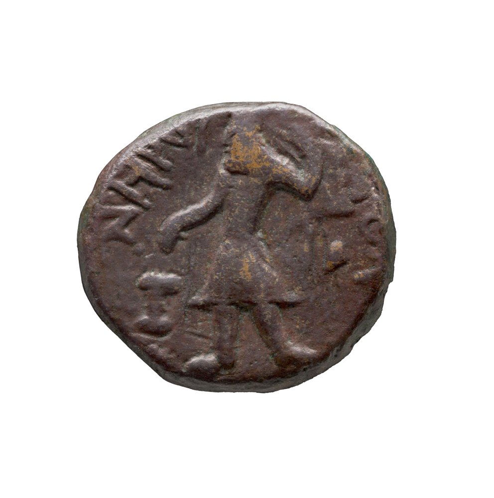 Kushan-Münze, 127-155 n. Chr. von Indian School
