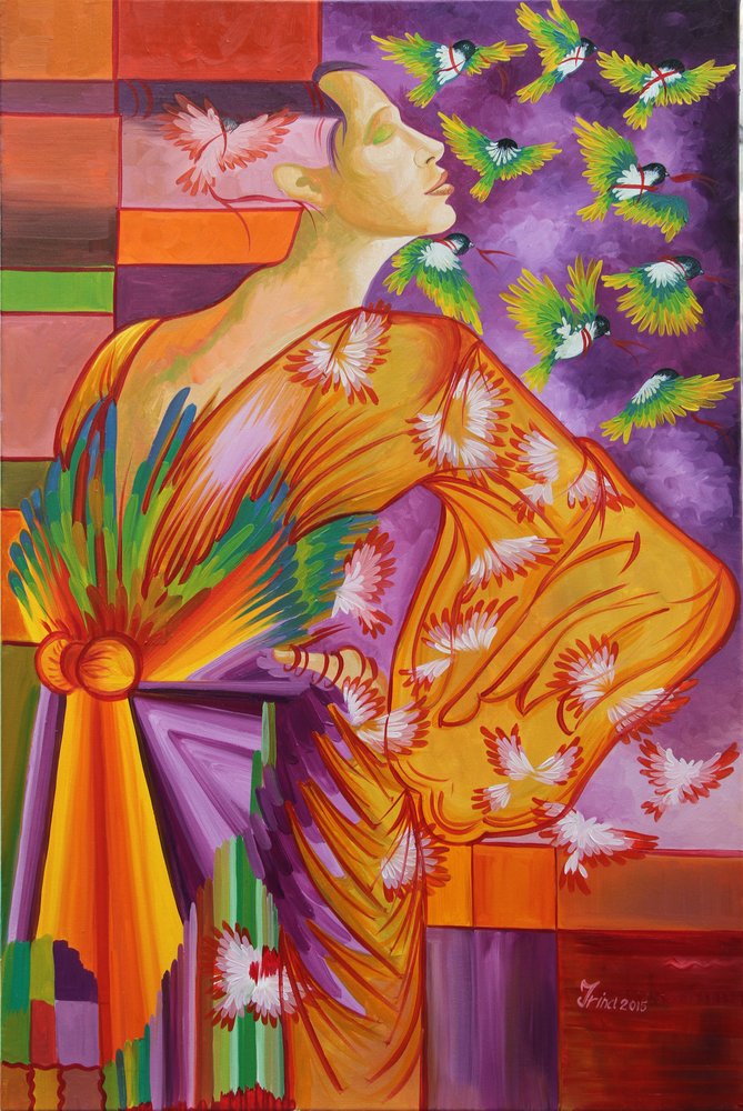 Grüne Lichter, 2015 von Irina Corduban