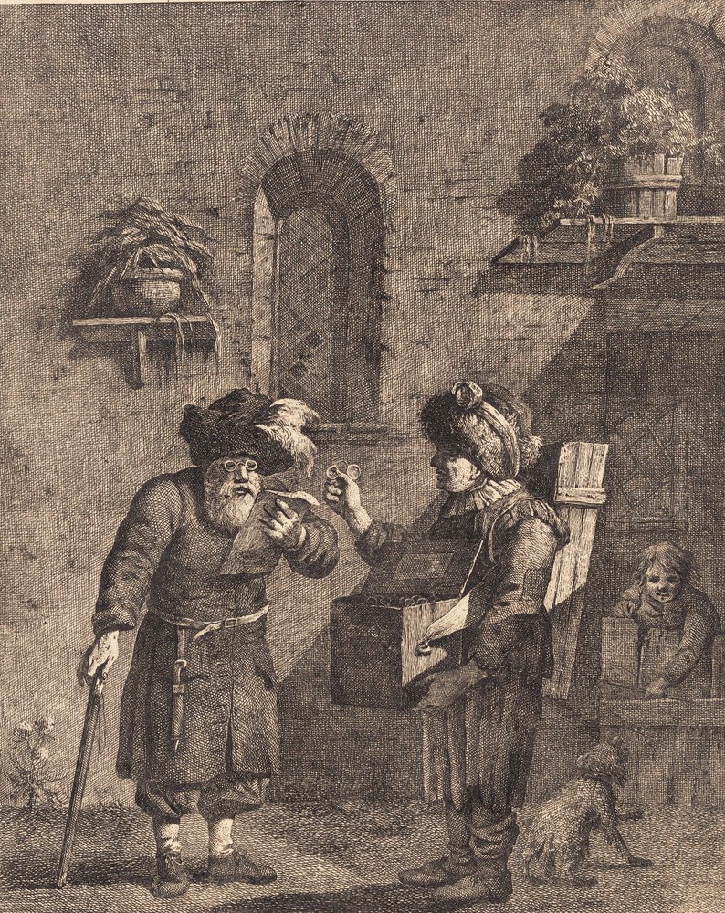 Ein Hausierer von J.F. Clemens