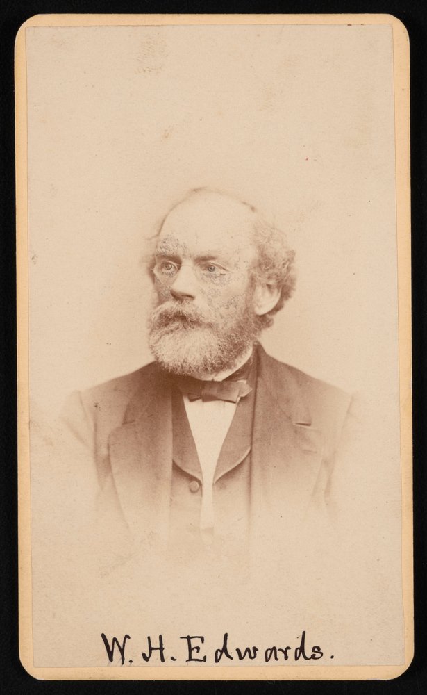 Porträt von William Henry Edwards von J and W Vincent