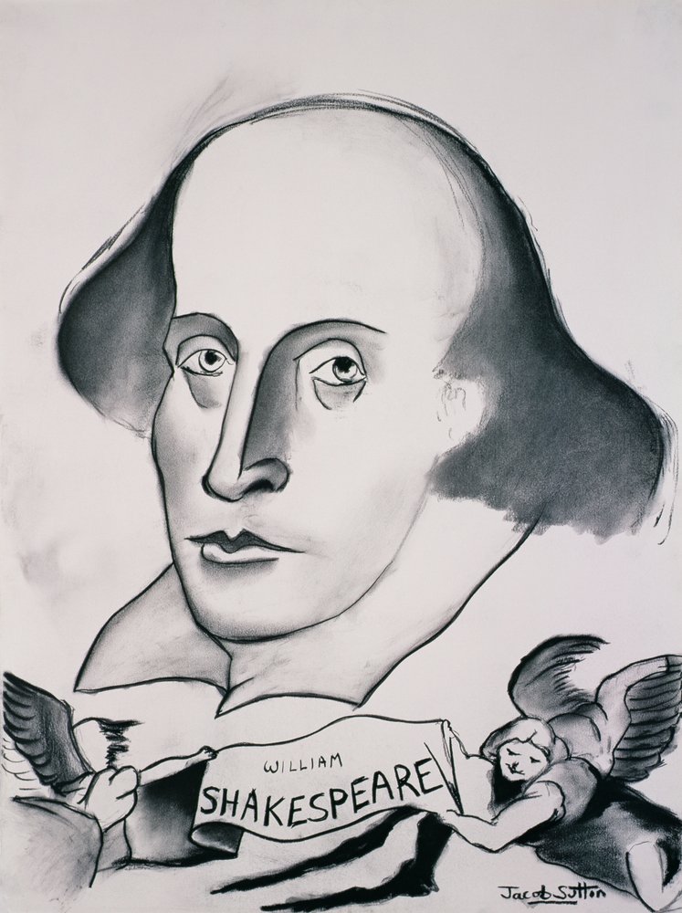 William Shakespeare (1564-1616), 1994 von Jacob Sutton