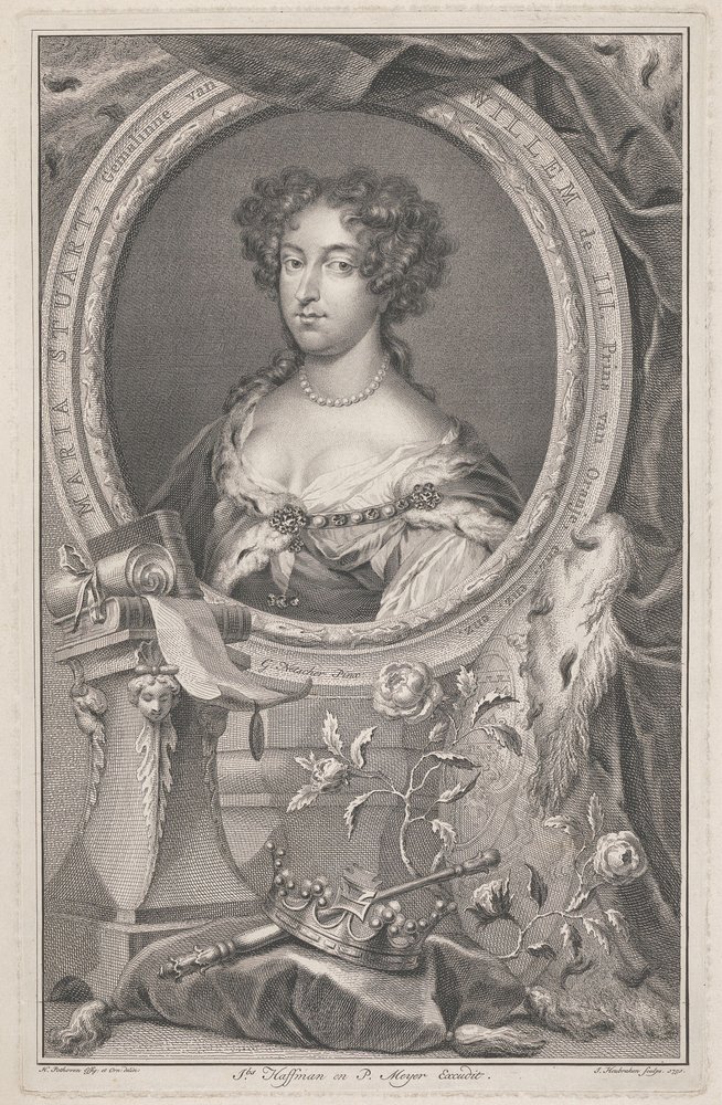 Königin Maria II. von Jacobus Houbraken