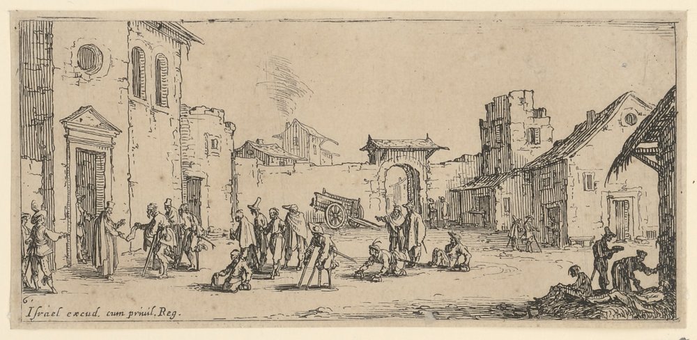 Krankenhaus von Jacques Callot
