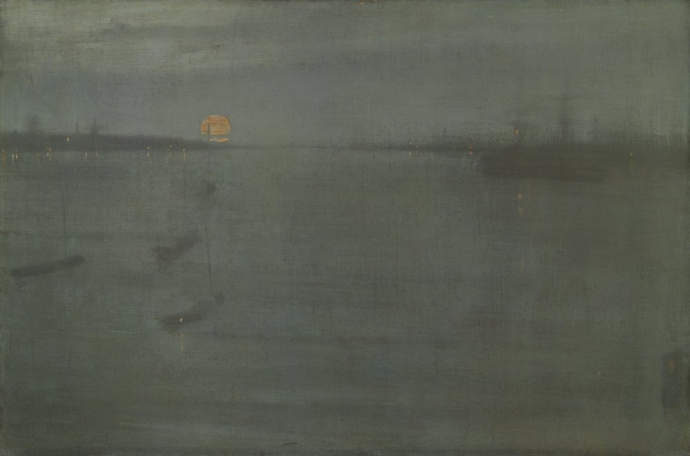 Nocturne: Blau und Gold - Southampton Water von James Abbott McNeill Whistler