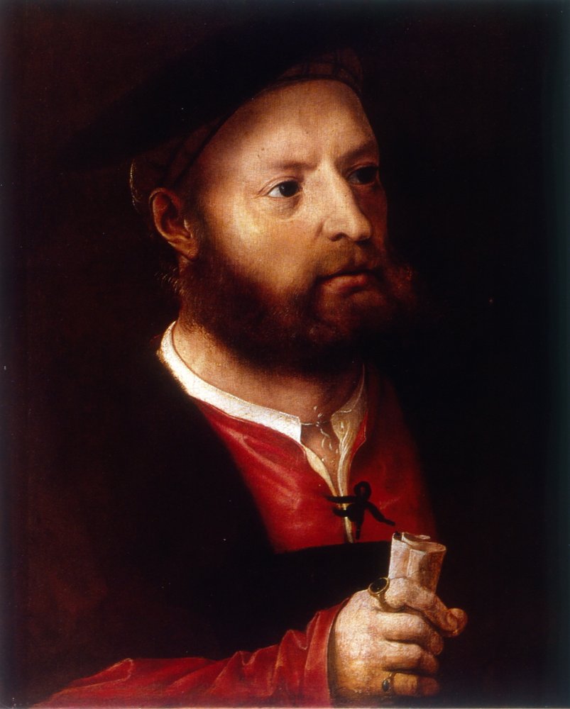 Porträt eines Mannes von Jan (c.1472-c.1533) Gossaert