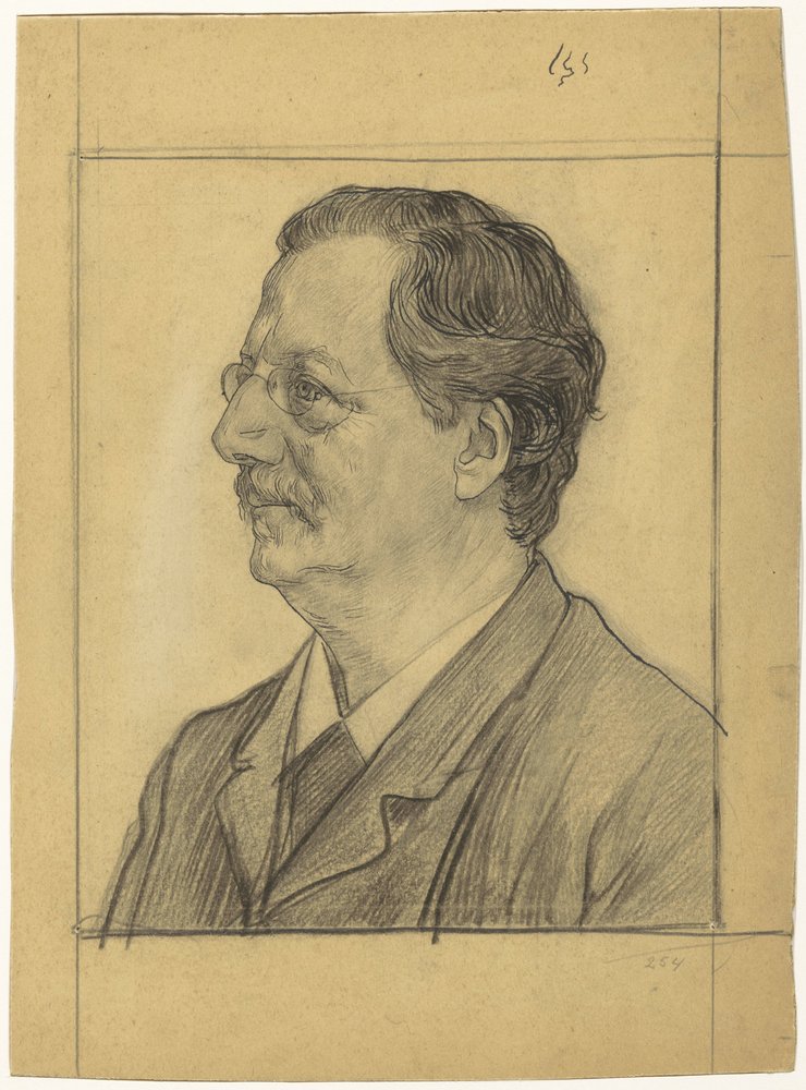 Porträt von Charles Boissevain von Jan Veth