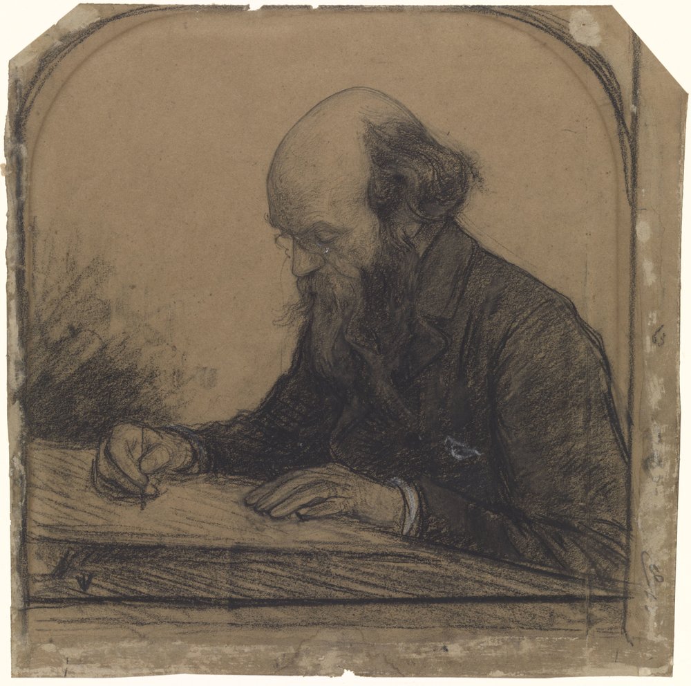 Porträt von Petrus Josephus Hubertus Cuypers von Jan Veth