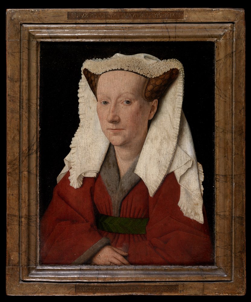 Bildnis der Margareta van Eyck von Jan van Eyck
