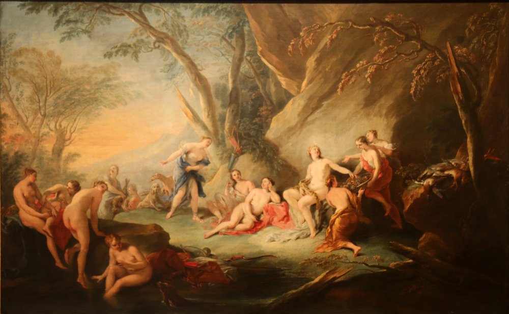 Das Bad der Diana von Jean-Baptiste van Loo