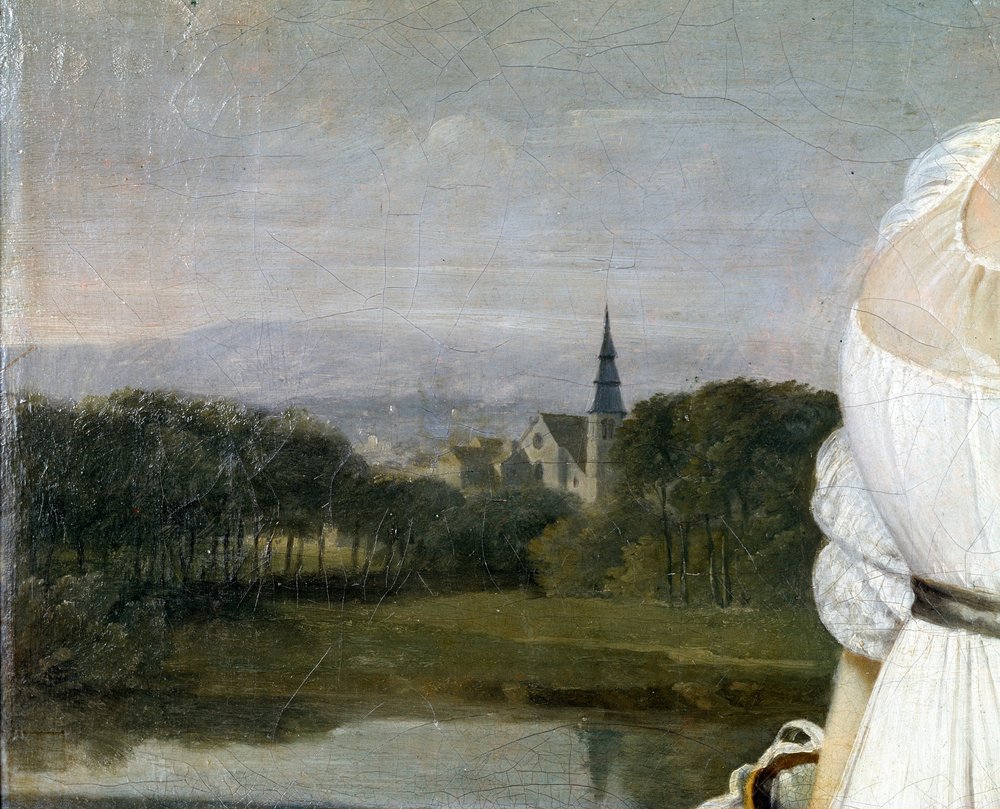 Porträt von Miss Caroline Rivière