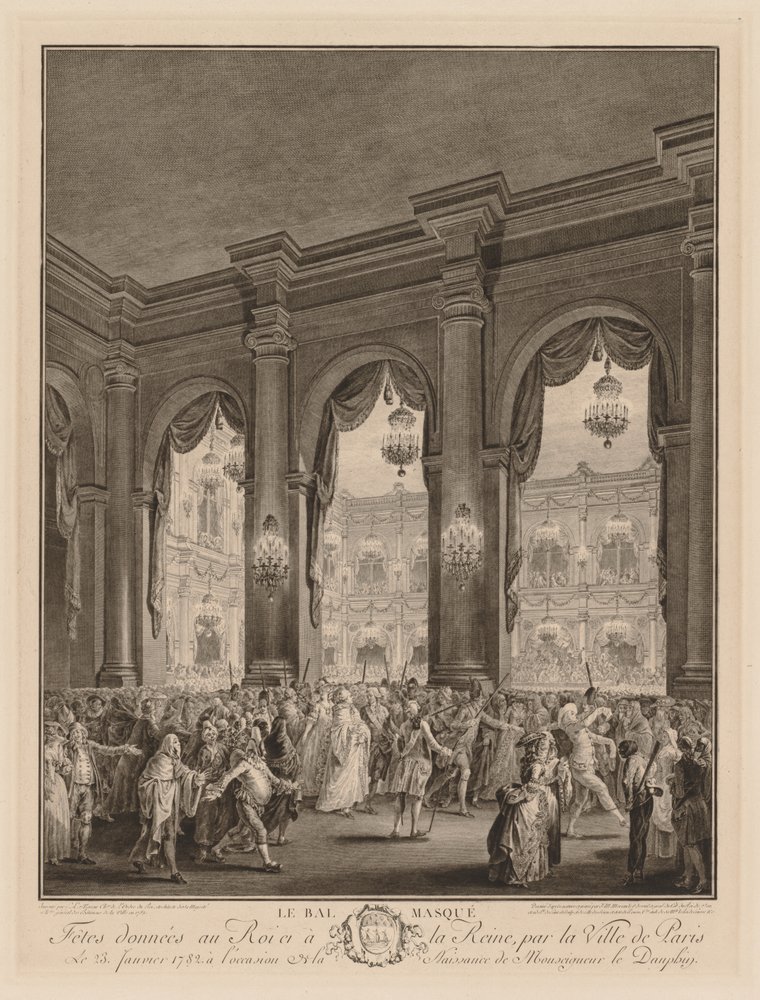 Der Maskenball von Jean Michel the Younger Moreau