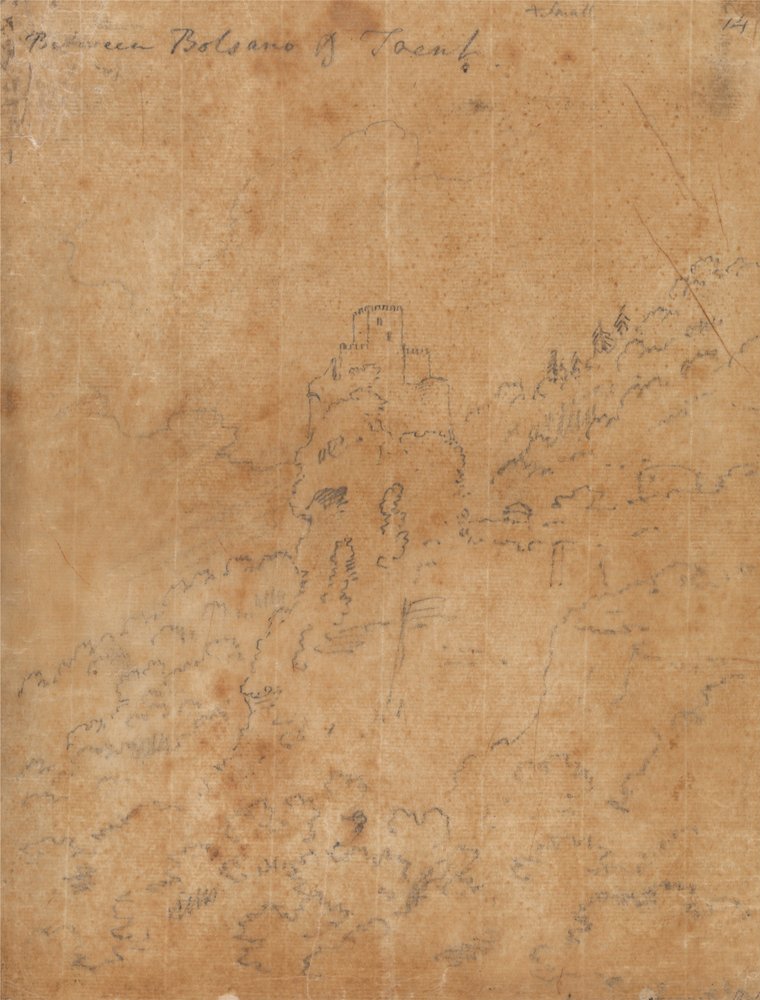 Zwischen Bozen und Trient von John Robert Cozens