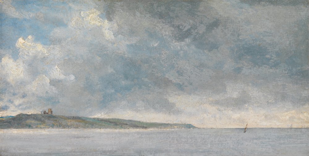 Küstenlandschaft mit Klippen, ca. 1814 von John Constable