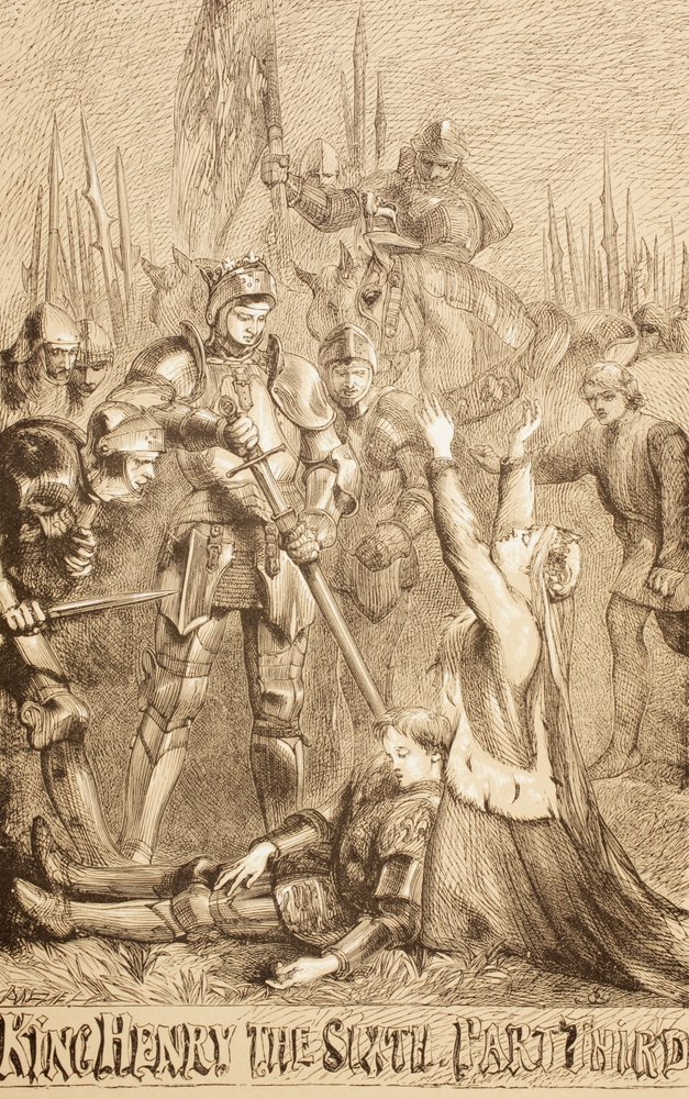 Heinrich VI., Teil III, 1890 von John Gilbert