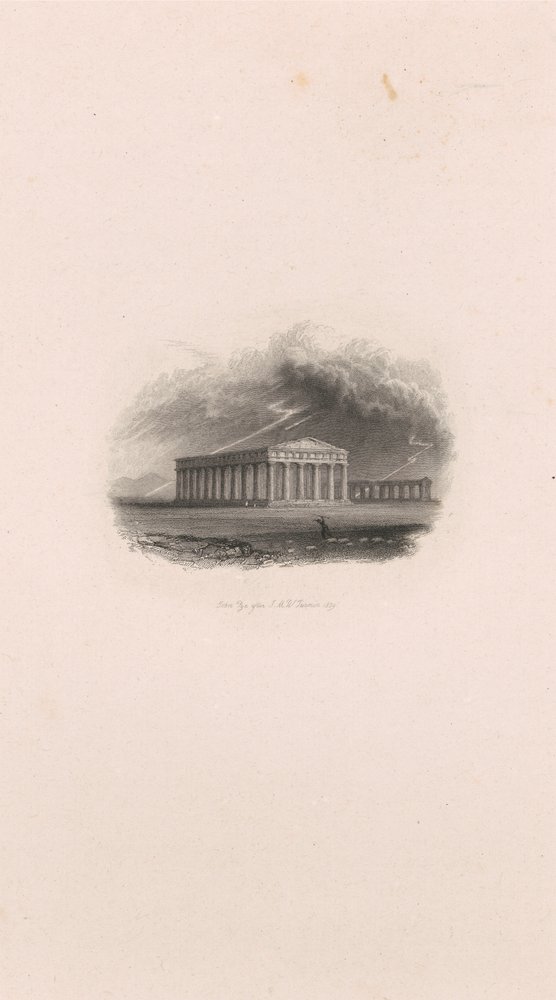 Paestum (Vignette) von John Pye
