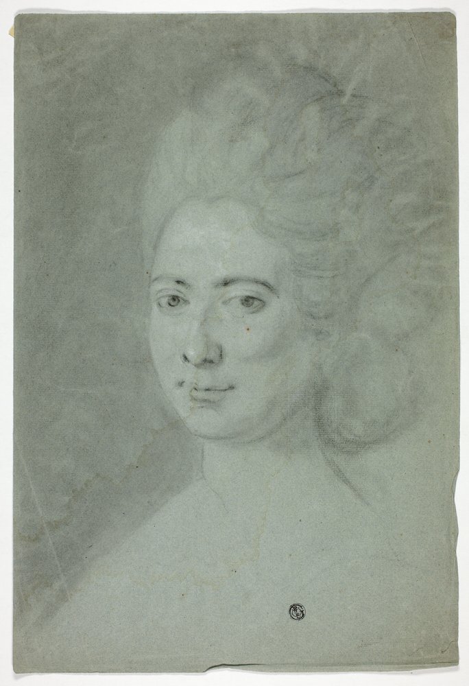 Porträt einer Dame von John Russell