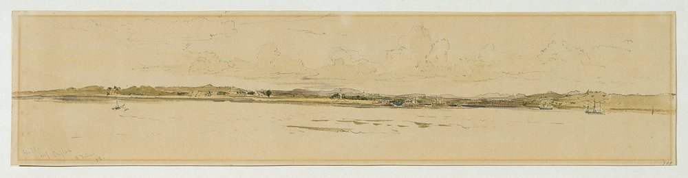 Die Reede von Point de Galle auf Ceylon (Sri Lanka) von Joseph Selleny